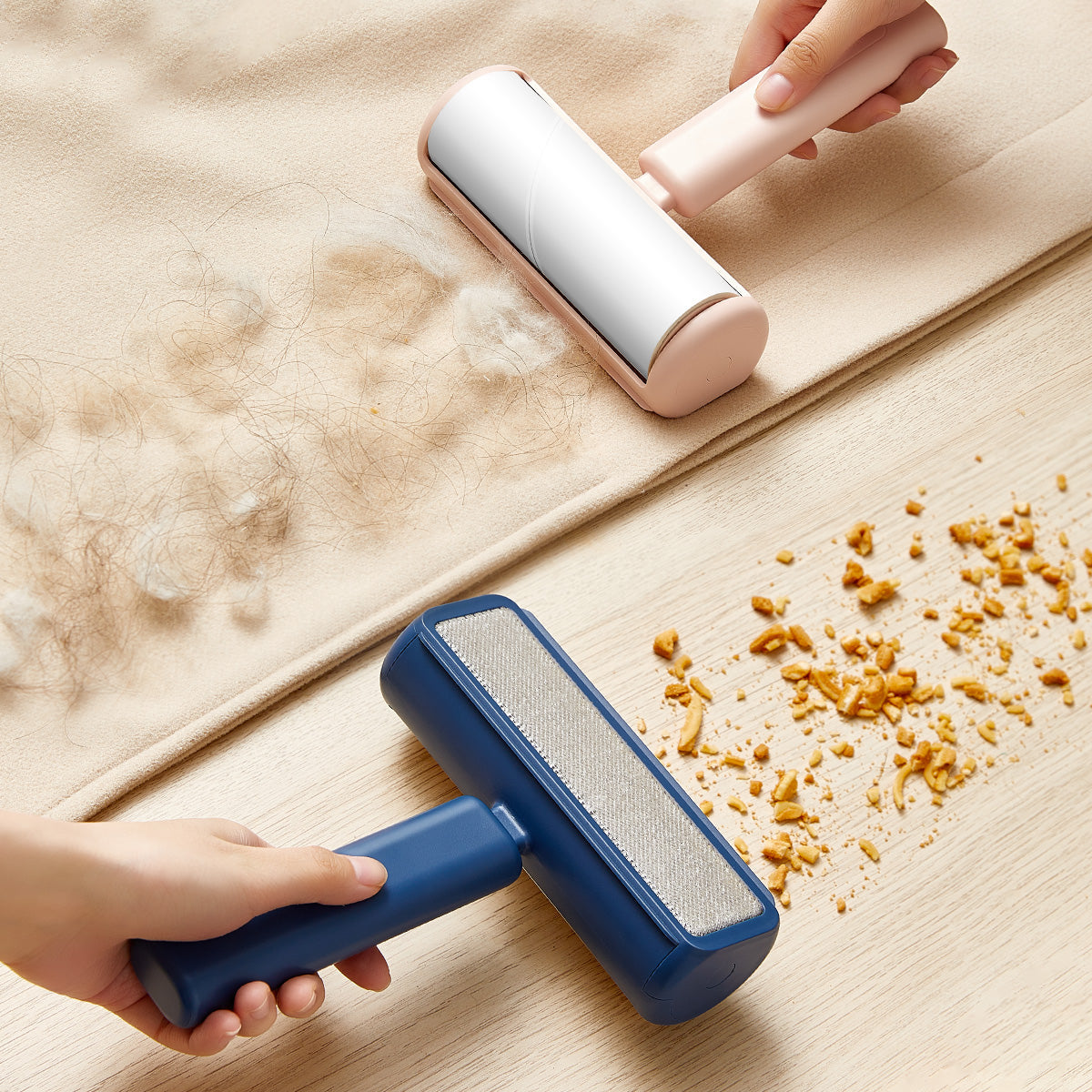 冬季必备!2in1粘着クリーナーで清潔感あふれる生活空間を