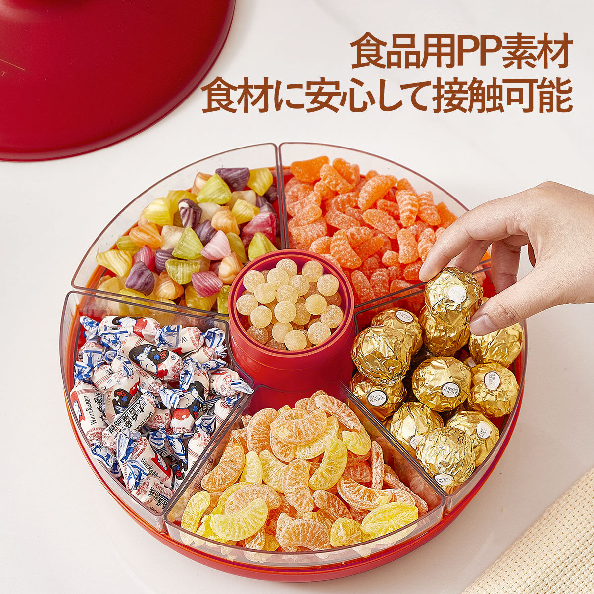 ZASA Two-tiered vegetable and fruit tray