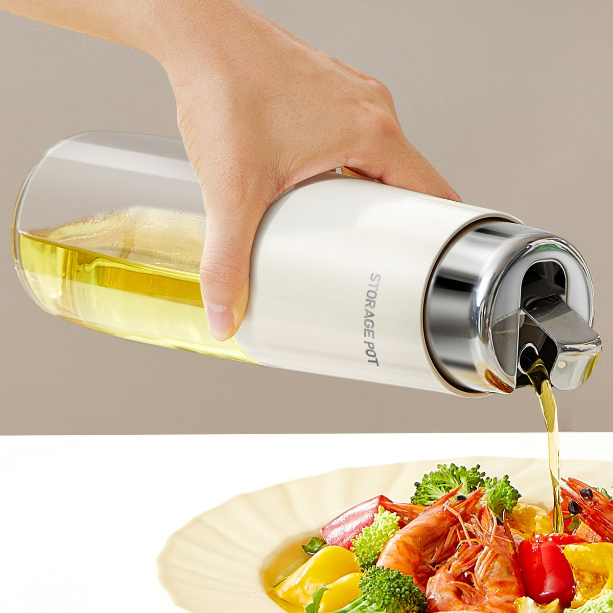ZASA 自動開閉オイルボトル｜毎日の料理を、もっとスマートに